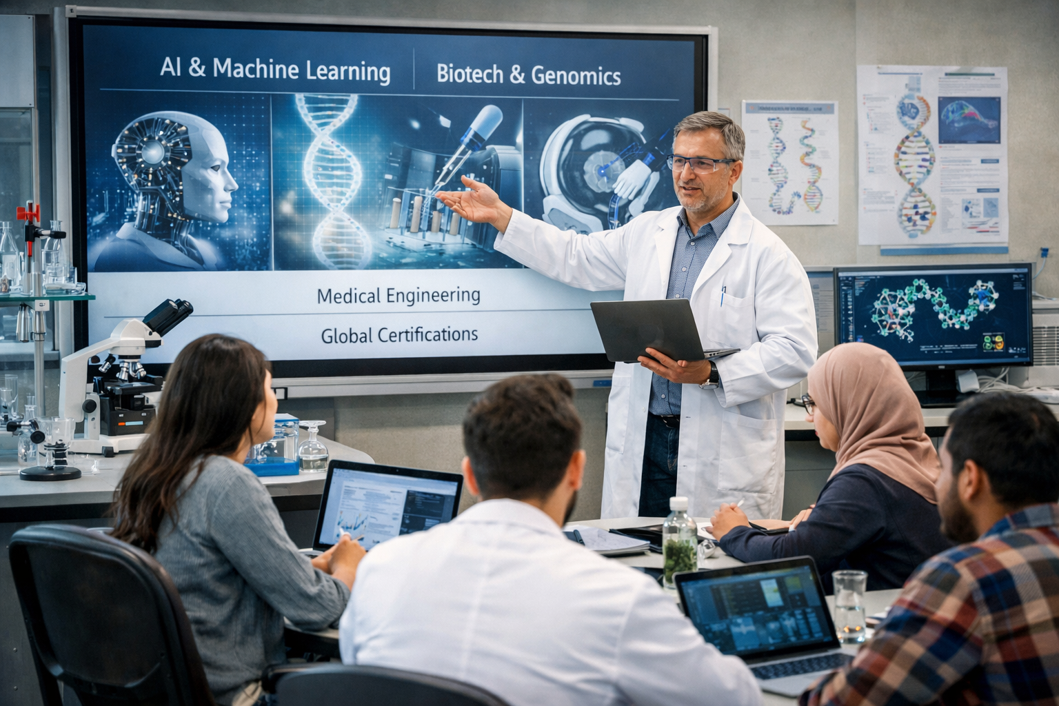 Advanced DeepTech training and global certifications